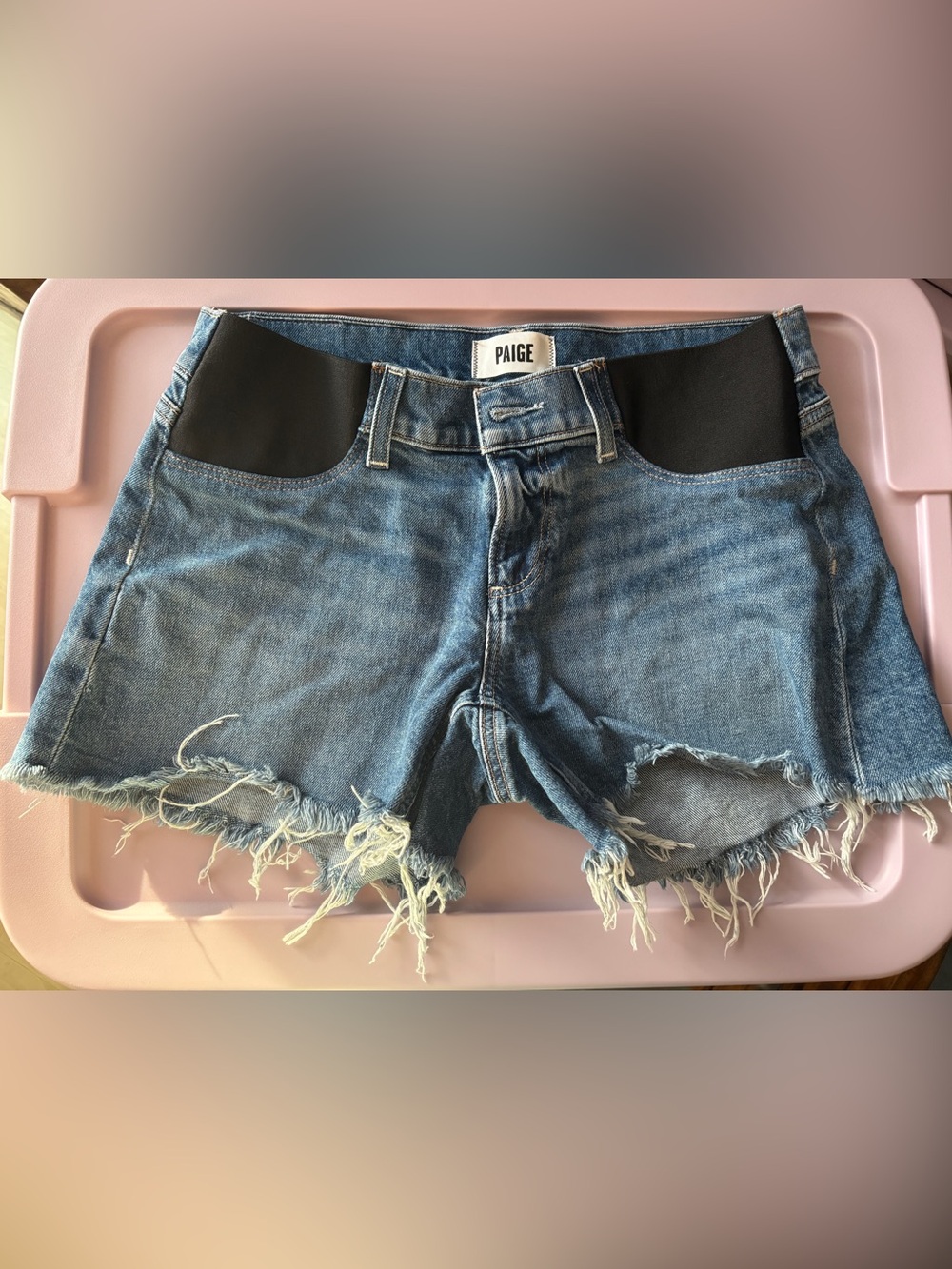 Paige Dylan Maternity Shorts Sz 27
